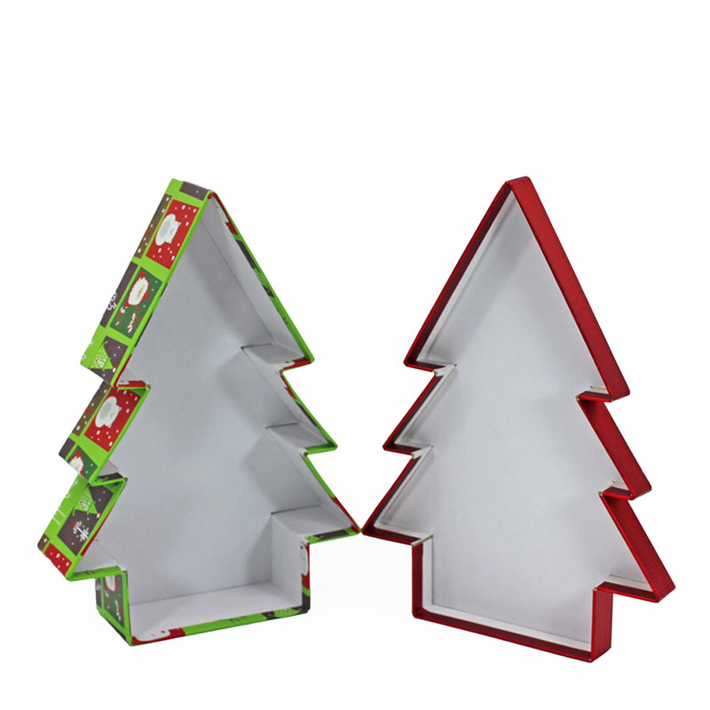 Custom Design Cardboard Paper Storage Gift Christmas Tree Box