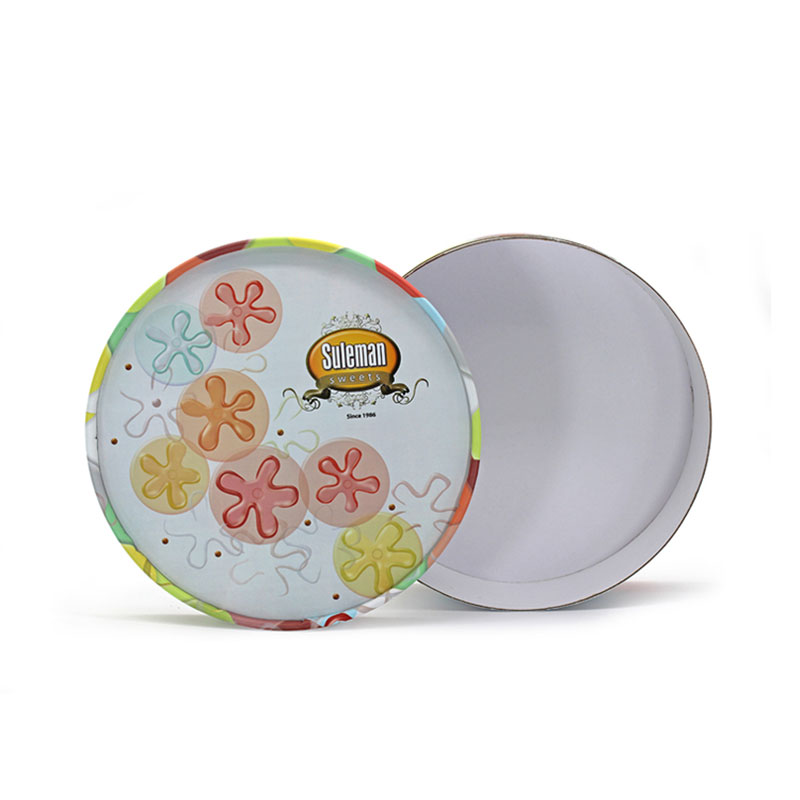 New Products Custom with Lid Round Cardboard Cookie Box