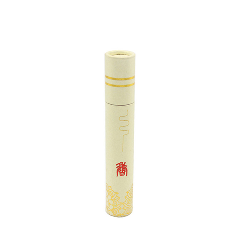 Custom Design Logo Slim Paper Lipstick Tube Packaging