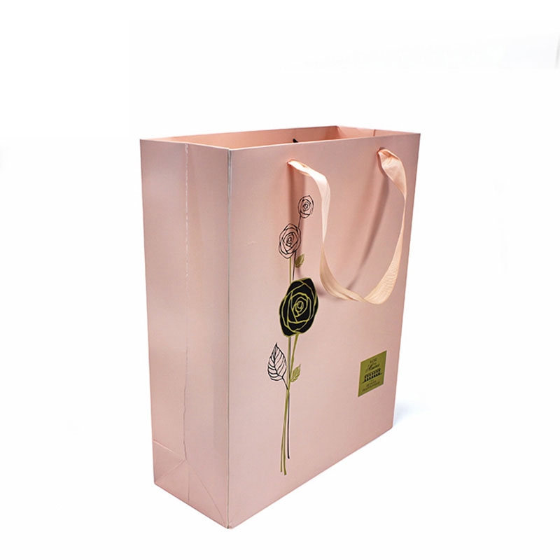 Customized Fashion Eco Friendly Paper Storage Wine Gift Bag