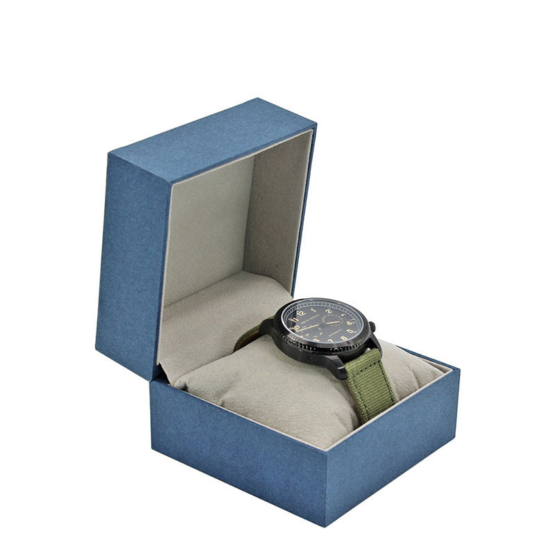 Factory Handmade Custom Hinge Watch Packaging Box Luxury