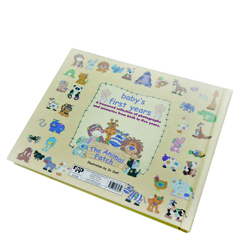 China Factory Design Cardboard Paper Story Children Board Book Printing