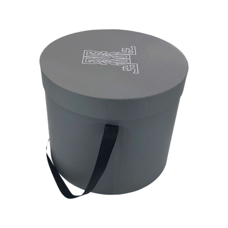 Custom Preserved Eco Friendly Paper Round Flower Packaging Box