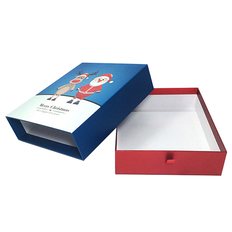 Hot Sale Shipping Drawer Socks In a Christmas Present Eve Box