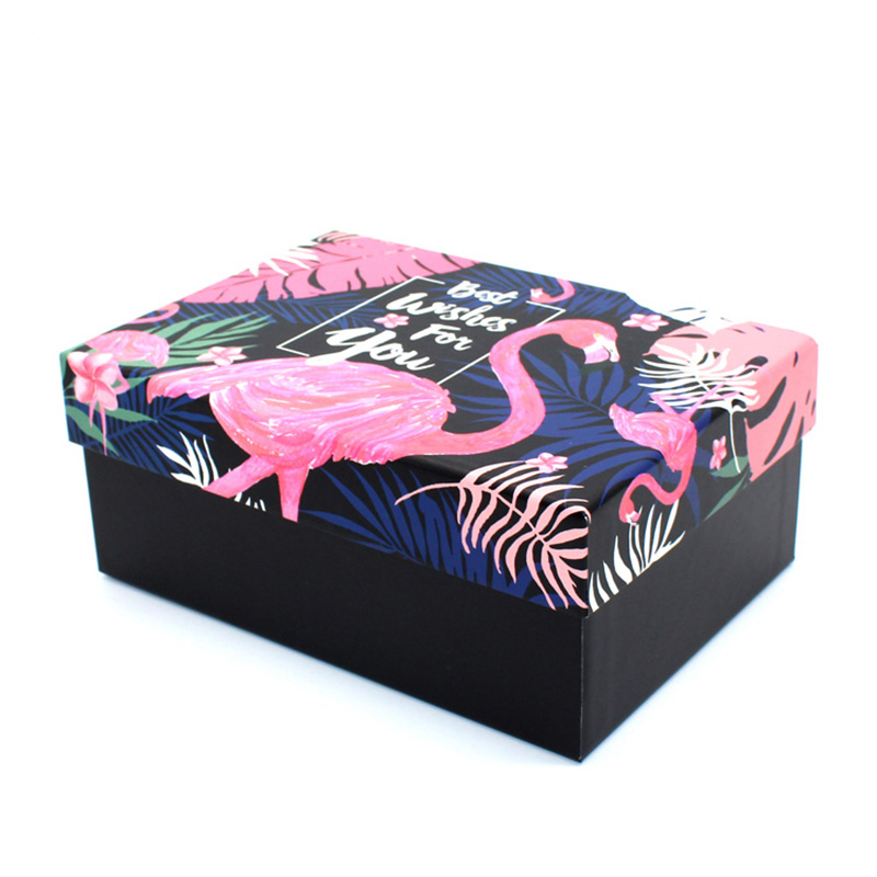 Luxury With Lid Thanksgiving Paper Printed Empty Cosmetic Packaging Box