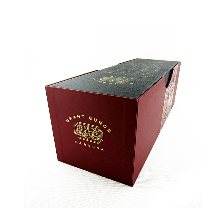 Luxury Silk Lined 750ml Bottle Wine Set Gift Packaging Box