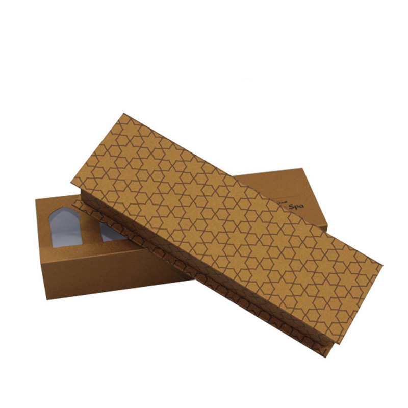 Elegant With Drawer Cardboard Brown Kraft Chocolate Box