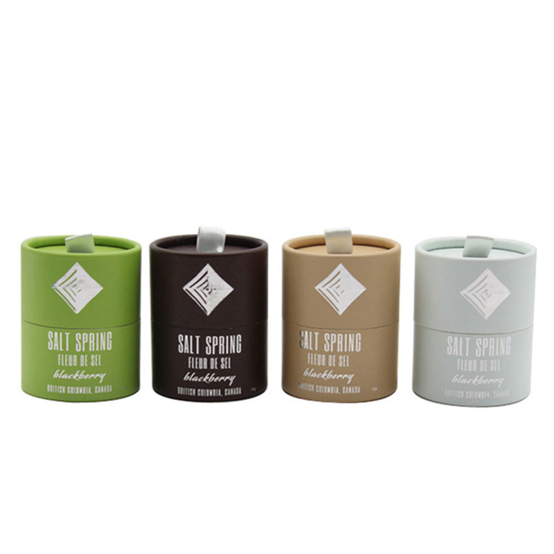 Wholesale Cylinder Eco Friendly Salt Food Packaging