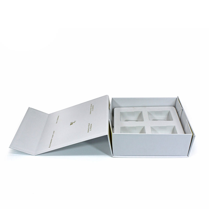 Wholesale Foldable White Cardboard Magnet Honey Food Package Box