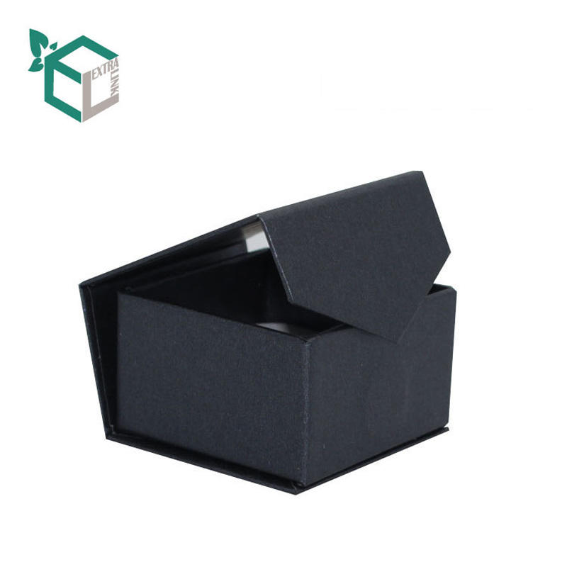 With Flocking Sponge Jewelry Box Book-shape Black Bracelet Package Box