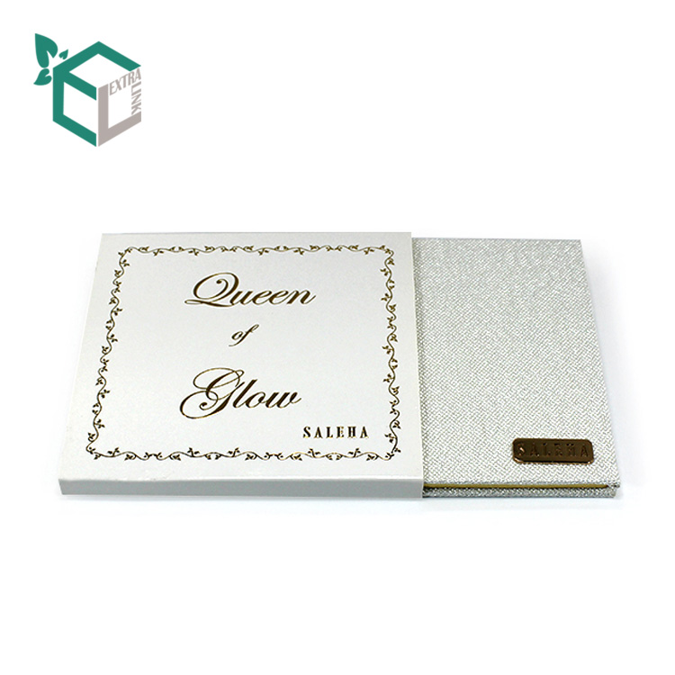 Factory Wholesale Gold Foil Stamping Eyeshadow Palette Packaging