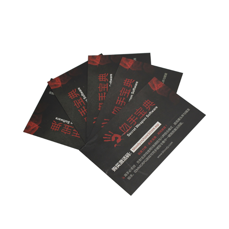 Cheap Customized Full Color Insert Card Printing