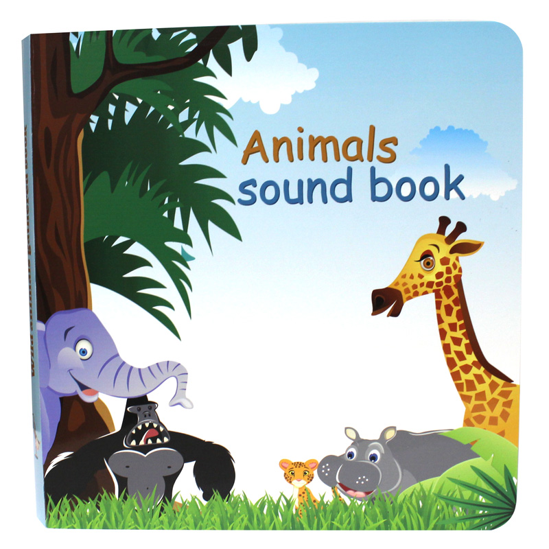Custom Printing Sound Book Animal Sound Books For Babies