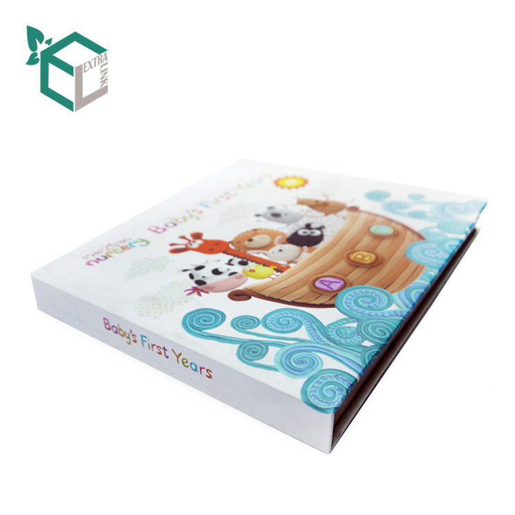 High Quality Colorful Custom Cardboard Baby Memory Book