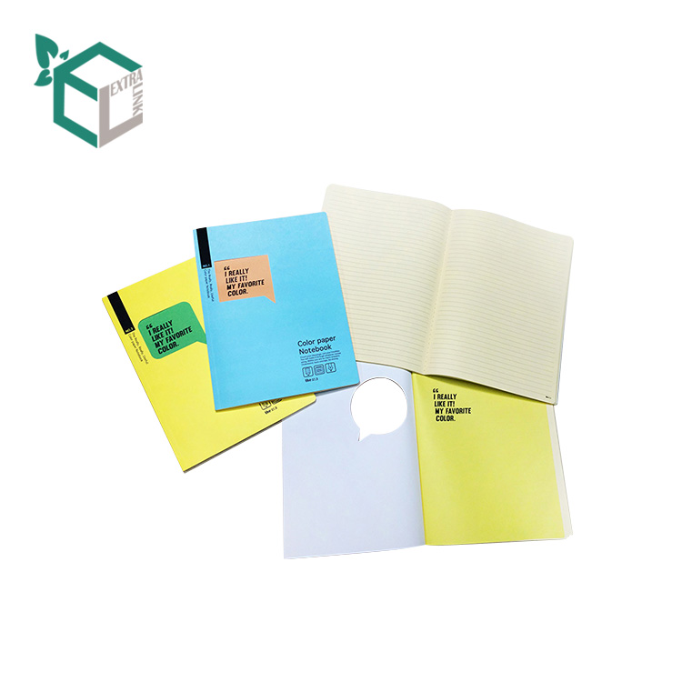 Wholesale Cheap Customized Logo Printing Colorful Student Notebook