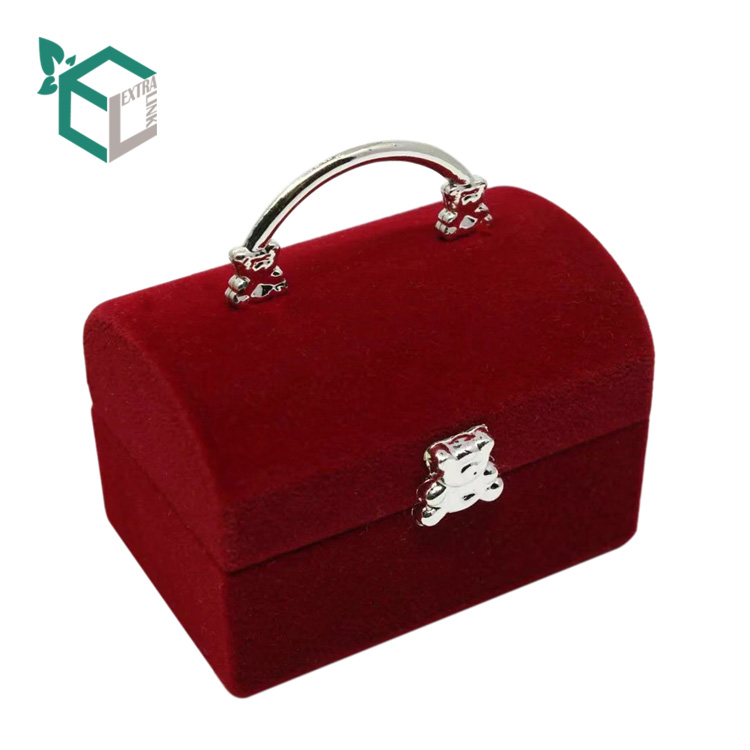 Luxury Custom Colorful Suitcase Handle Special Ring Box