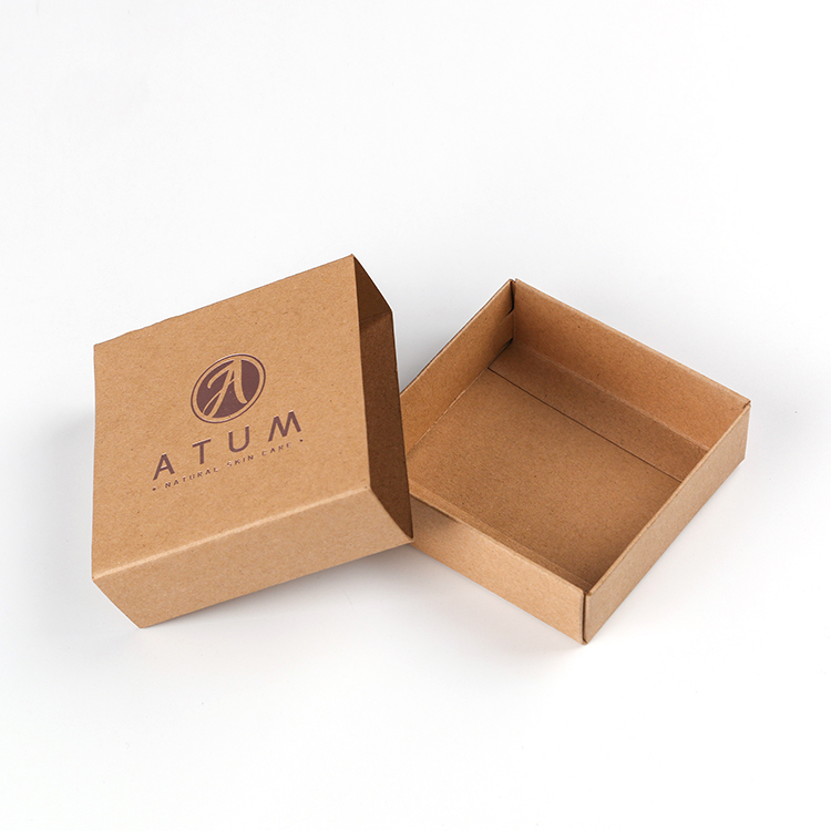 Custom Printed Small Packaging Sliding Soap Kraft paper Drawer Box