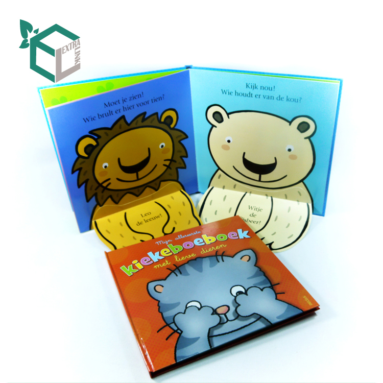 China Custom Laminated Luxury Baby Educational Book