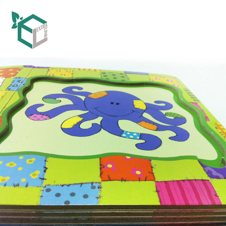 Custom Paper Board Preschool Printing English Book Children