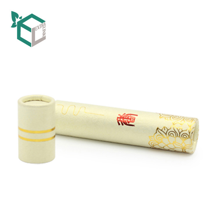 Wholesale Price Cosmetic Packaging Gold Lipstick Tubes Paper Box