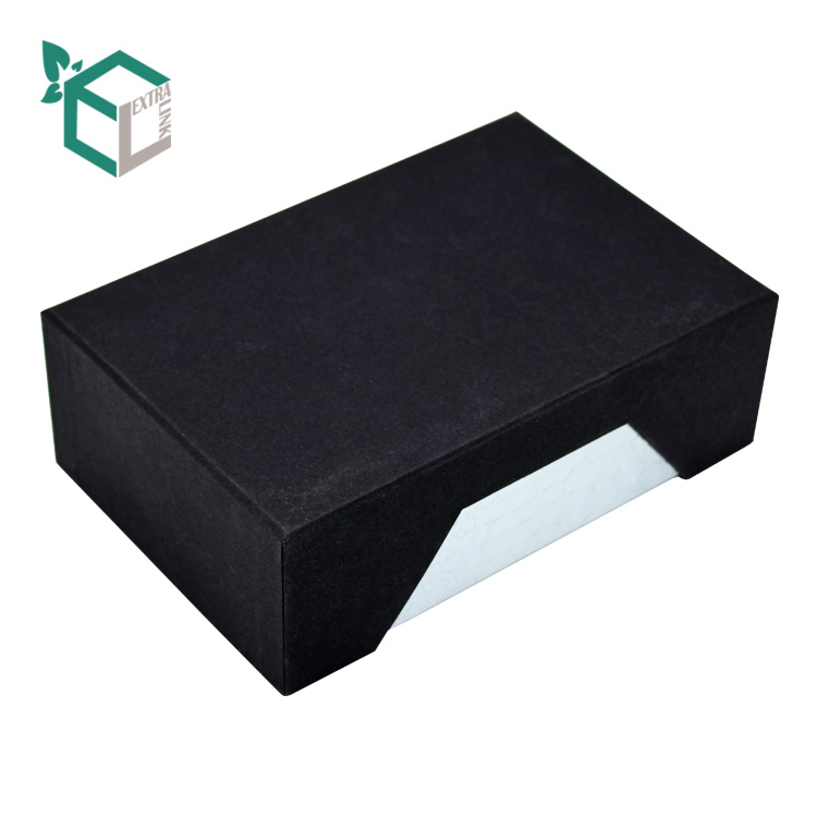 Custom Printed Hinged Cardboard Paper Men Wallet Belt Box