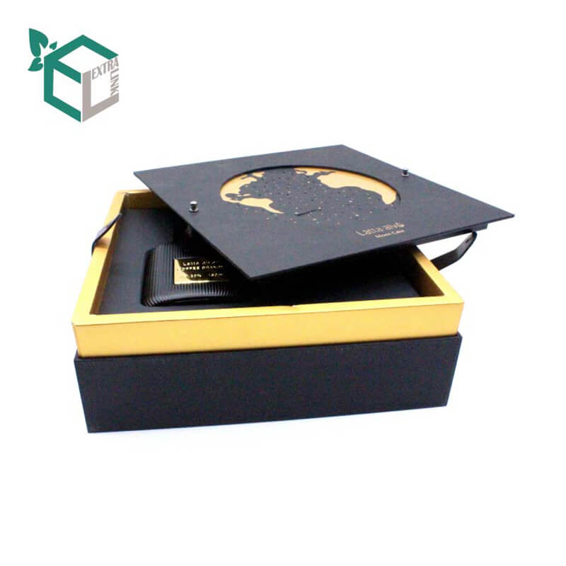 Customized New Technology Color Packaging Flip Paper Gift Box