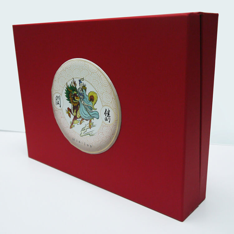 Wholesale Luxury Portable Tea Box Gift Tea Packing Cardboard Box With Custom Design