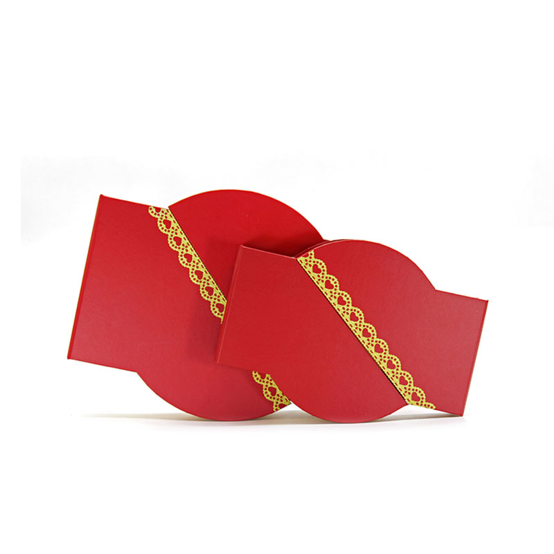 Factory Price Red Rigid Paper Gift Chinese New Year Box
