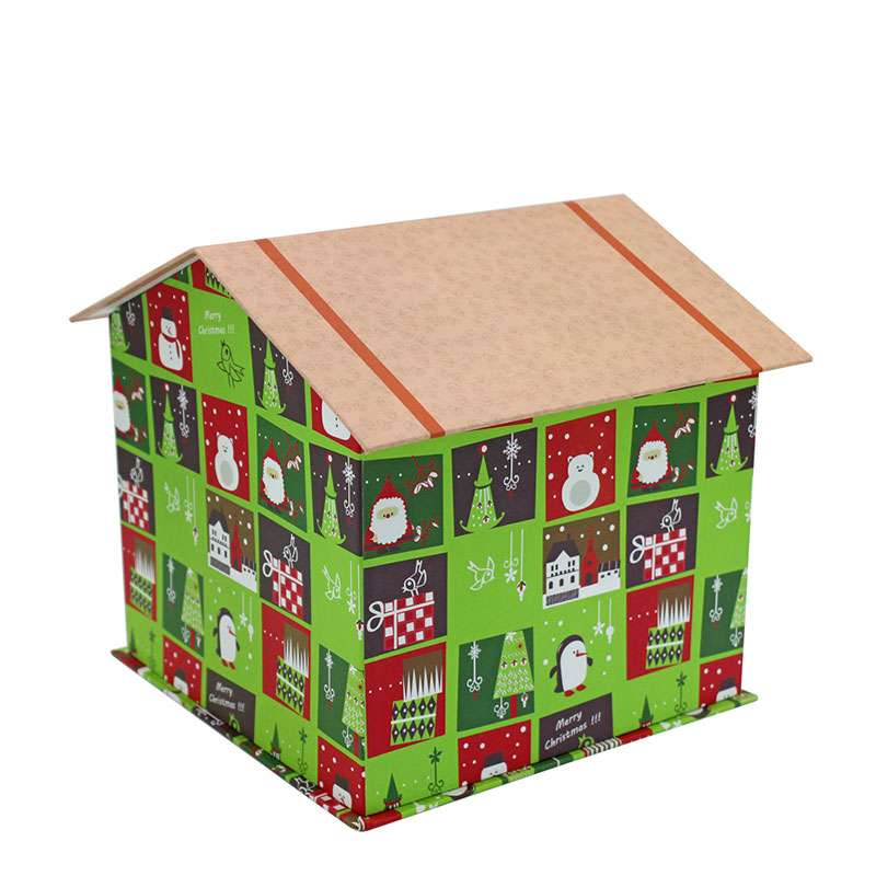 High Quality Fancy Paper Gift Christmas Decorations Box