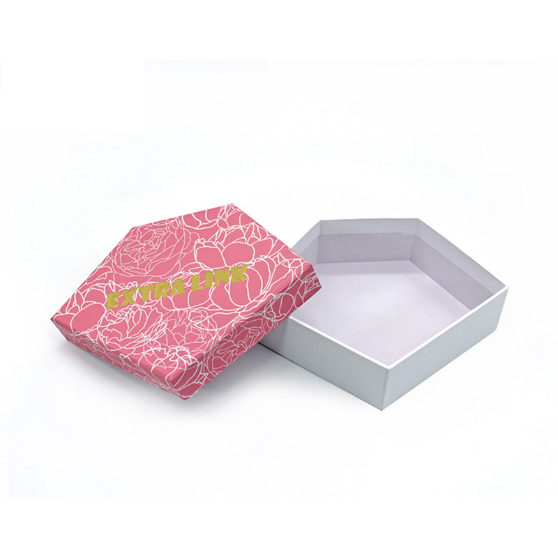 Luxury with Lid Pink Paper Storage Jewelry Wedding Gift Box