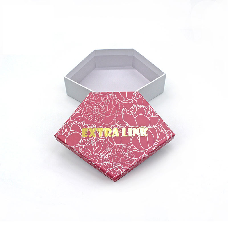Luxury with Lid Pink Paper Storage Jewelry Wedding Gift Box