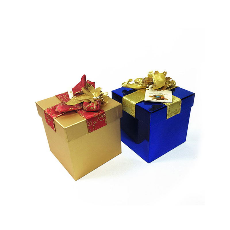 New Design House Shape Ornaments Christmas Paper Gift Box