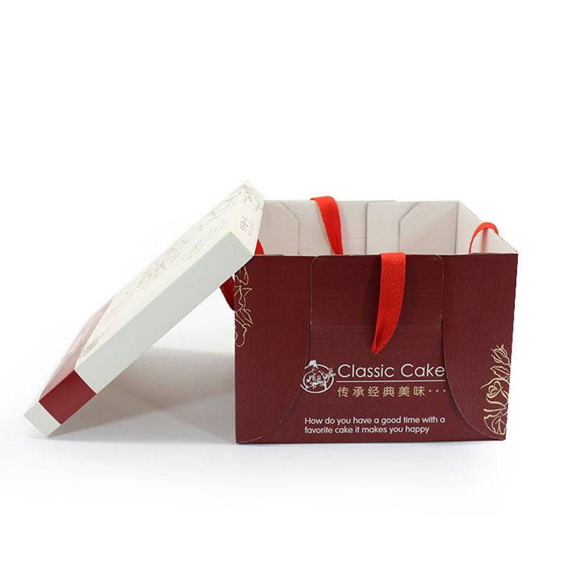 Custom Design Cheese Paper Storage Large Tall Cake Box