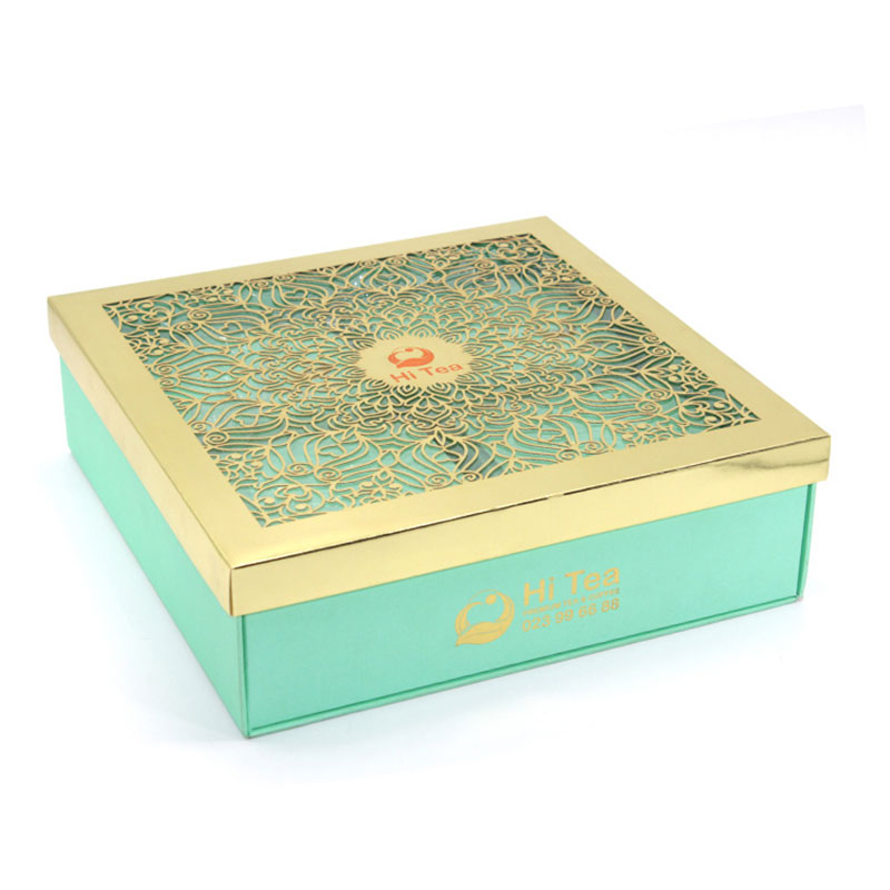 Factory Price New Designs with Lid Foldable Gift Moon Cake Box