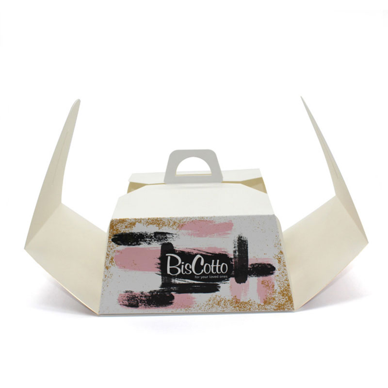 New Products Portable Small Kraft Paper Cupcake Box