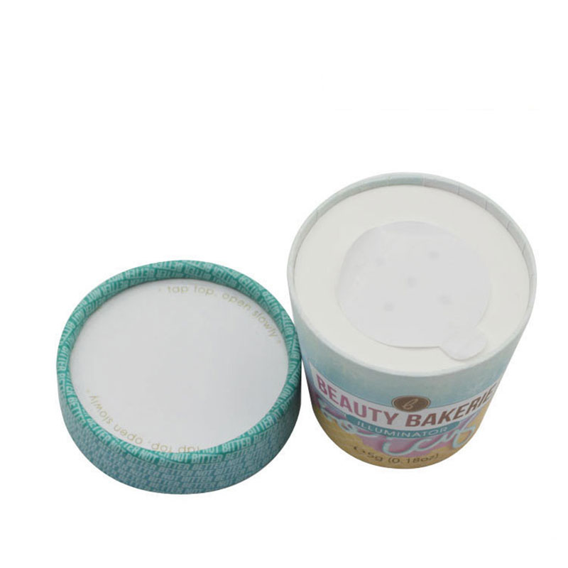 Small Cylinder with Lid Food Grade Paper Cupcake Box
