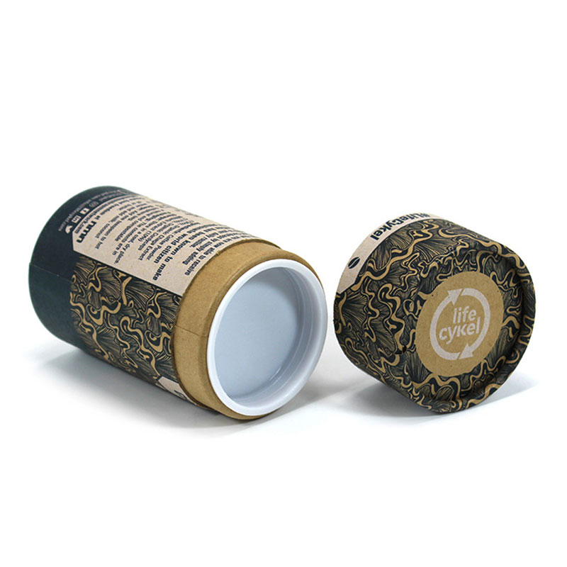 High Quality Custom Design Cylinder Paper Coffee Packing Box
