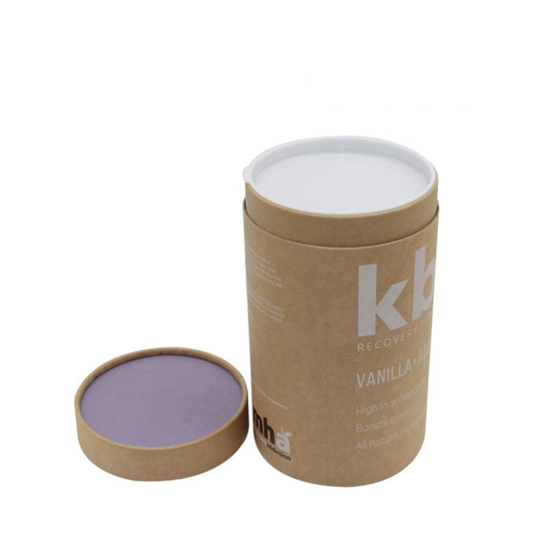 Wholesale with Lid Cylinder Round Coffee Storage Box