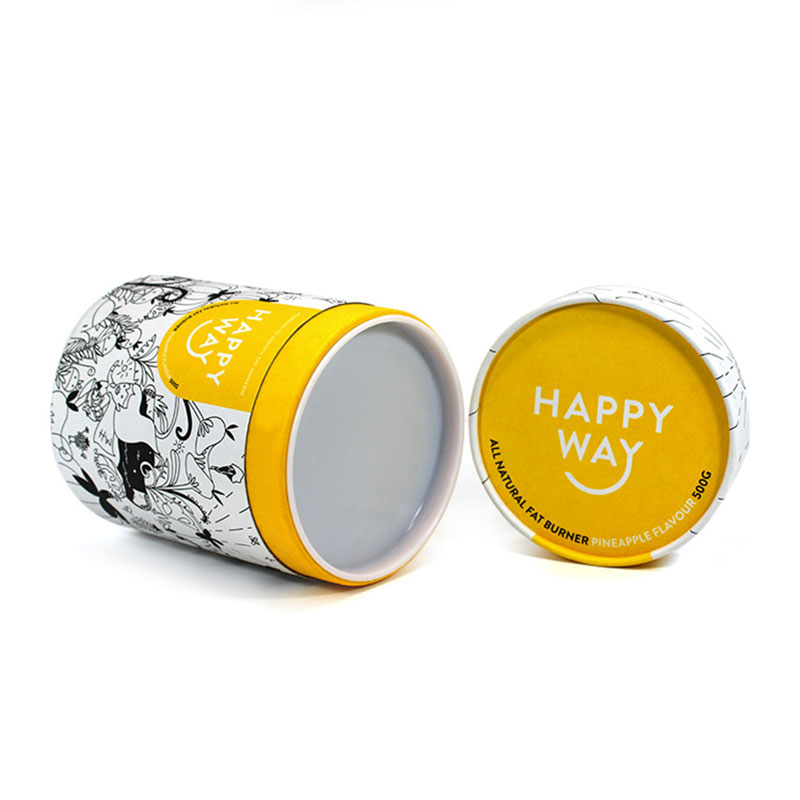 High Quality Cylinder Paper Cotton Candy Packaging Box