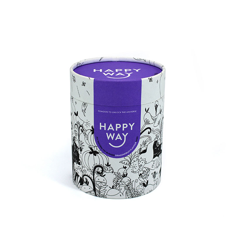 Wholesales New Style Cylinder Paper Sweet Candy Gift Box