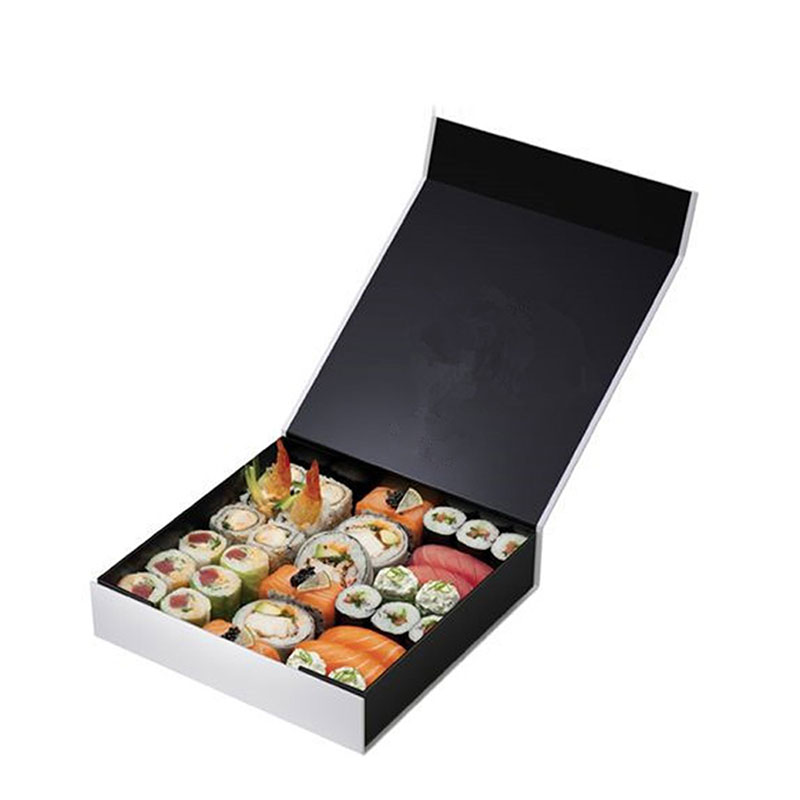 Wholesale Square Shape Paper Take Away Sushi Packaging Box