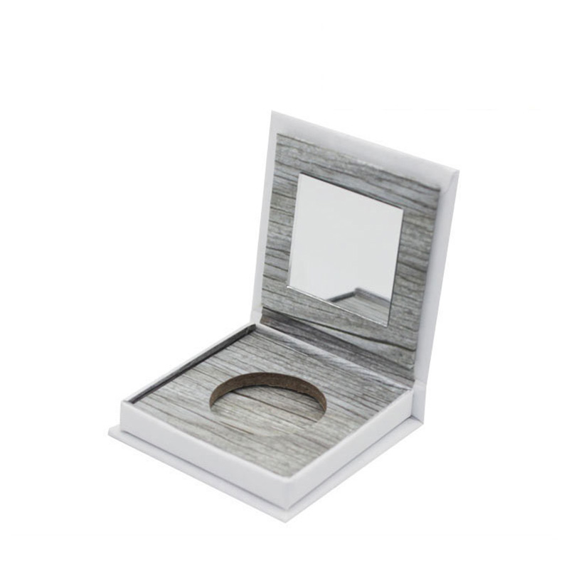 Custom Cardboard Paper Single Makeup Palette Packaging Box