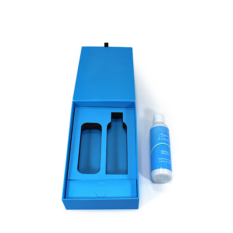 Custom Design Logo Paper Storage Natural Bottle Skincare Box