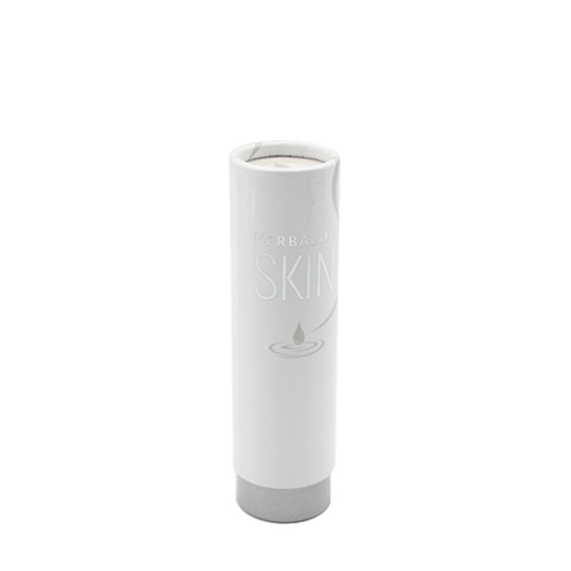 New Cylinder White Paper Cosmetic Lipstick Packaging Box