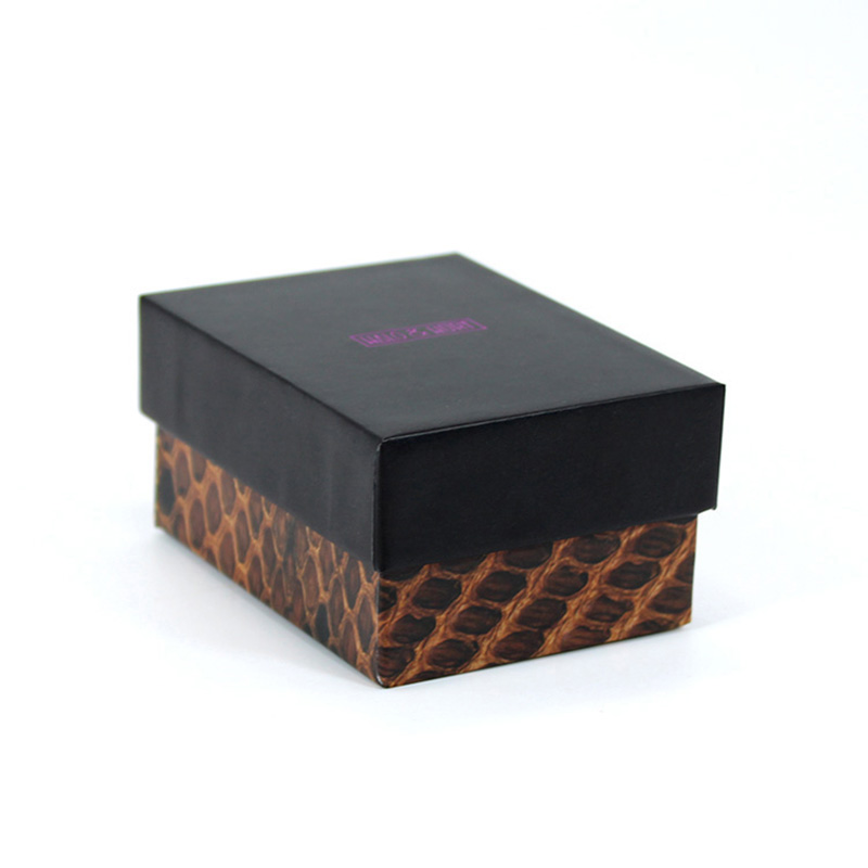 Elegant Paper with Top and Bottom Lid Blister Wallet Gift Box