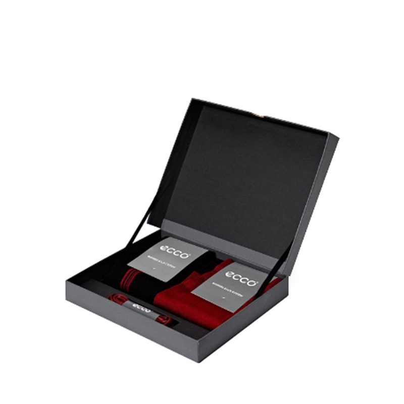 Luxury High Quality with Window Paper Divided Men Socks Gift Box
