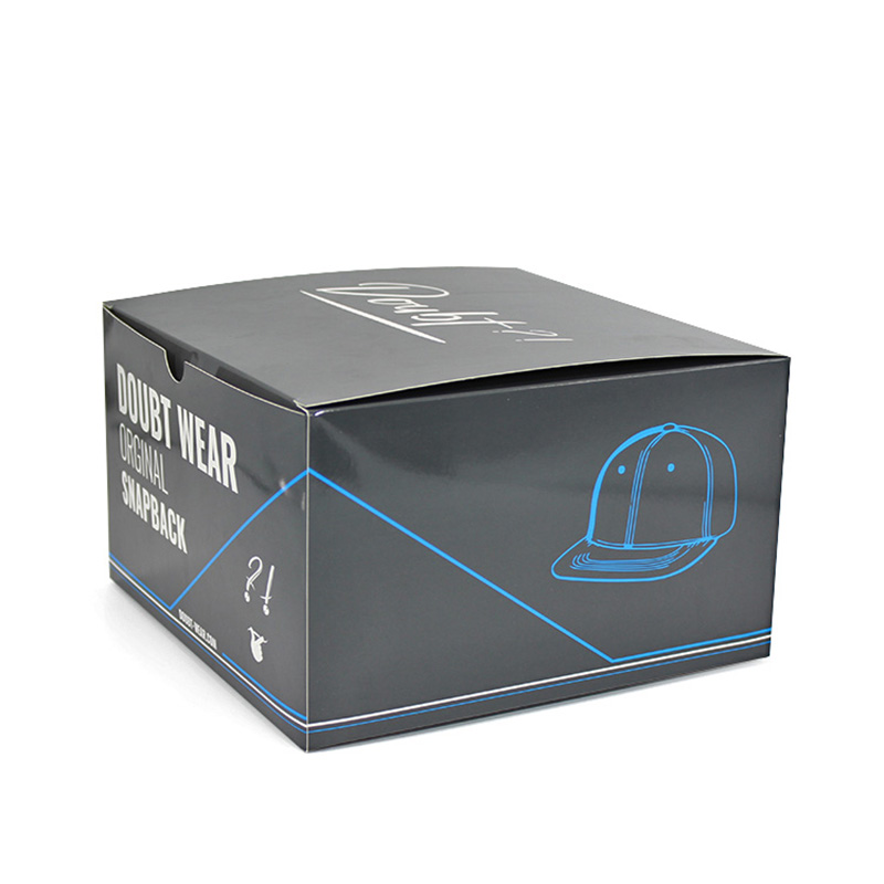 Luxury Custom Shipping Packaging Folding Paper Cowboy Hat Box