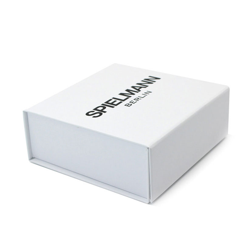 Custom Fashion White Magnetic Storage Foldable Paper Box