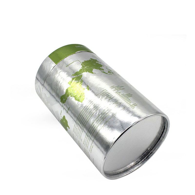 Luxury Cylinder High Quality Storage Food Paper Round Box