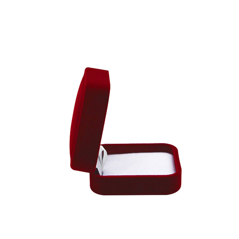 Elegant New Products Custom Design with Hinge Velvet Necklace Box